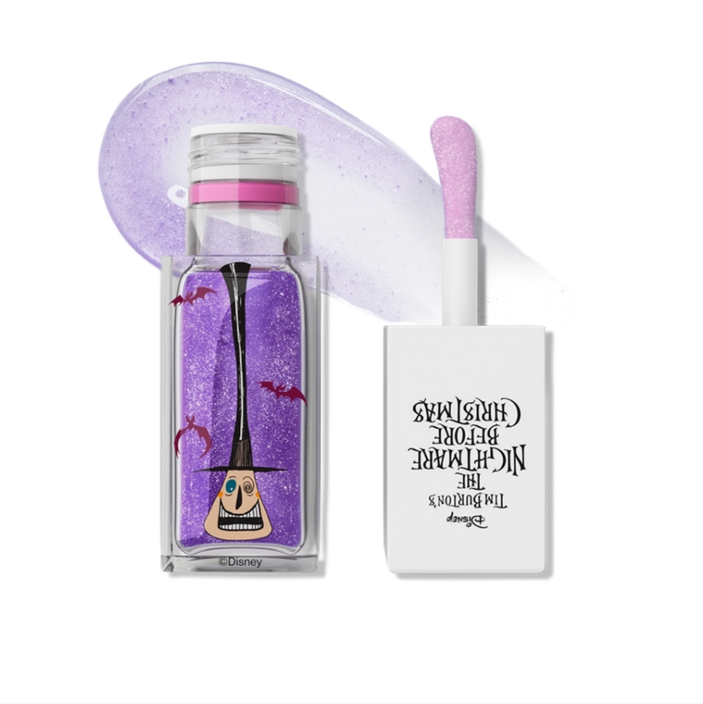 Nightmare Before Christmas Two-Faced color changing lip oil Shade: Two Faced